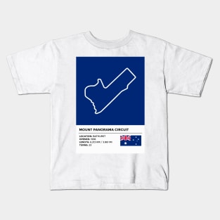 Mount Panorama Circuit [info] Kids T-Shirt